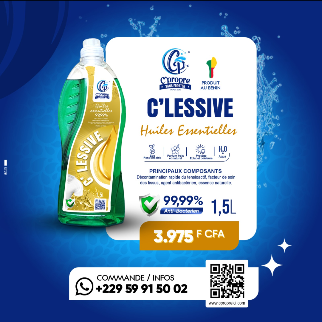 C'Lessive Huiles Essentielles